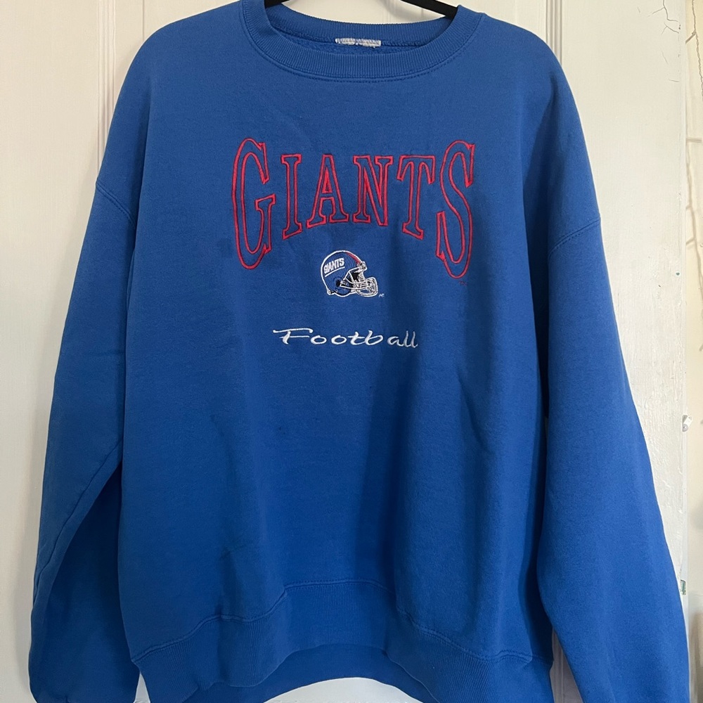 Vintage New York Giants Crew Neck Sweatshirt